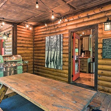 Luxe Broken Bow Cabin Hot Tub About 3 Mi To Hochatown Exterior photo