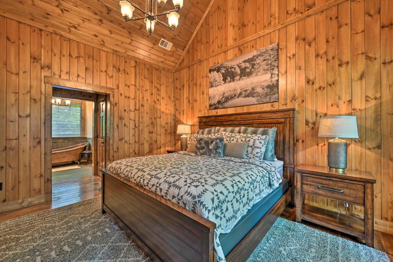 Luxe Broken Bow Cabin Hot Tub About 3 Mi To Hochatown Exterior photo
