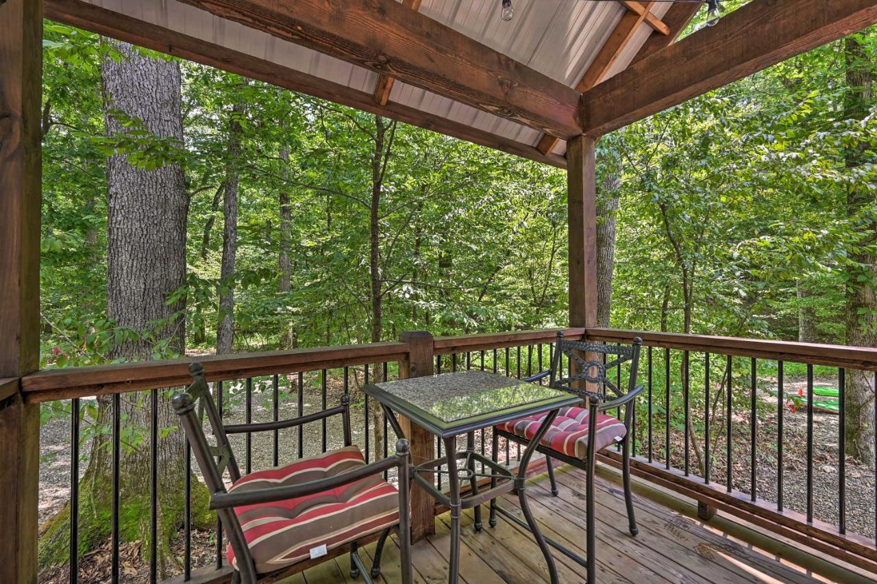 Luxe Broken Bow Cabin Hot Tub About 3 Mi To Hochatown Exterior photo