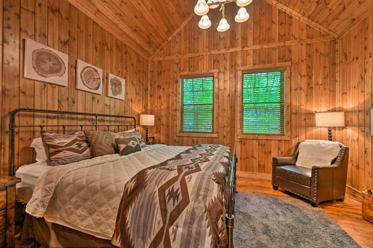 Luxe Broken Bow Cabin Hot Tub About 3 Mi To Hochatown Exterior photo