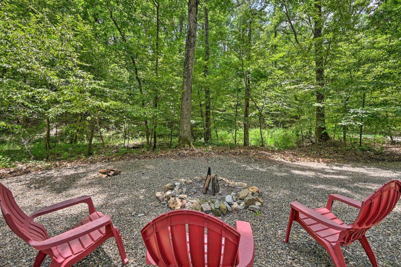 Luxe Broken Bow Cabin Hot Tub About 3 Mi To Hochatown Exterior photo